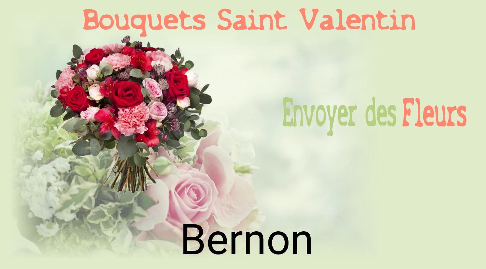 Roses de Saint-Valentin livrées à Bernon